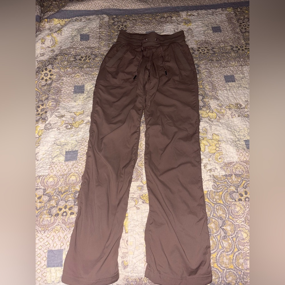 lululemon athletica Chocolate Brown Track Pants